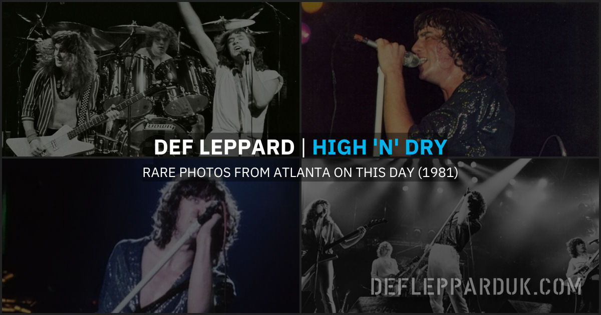 Def Leppard 1981.