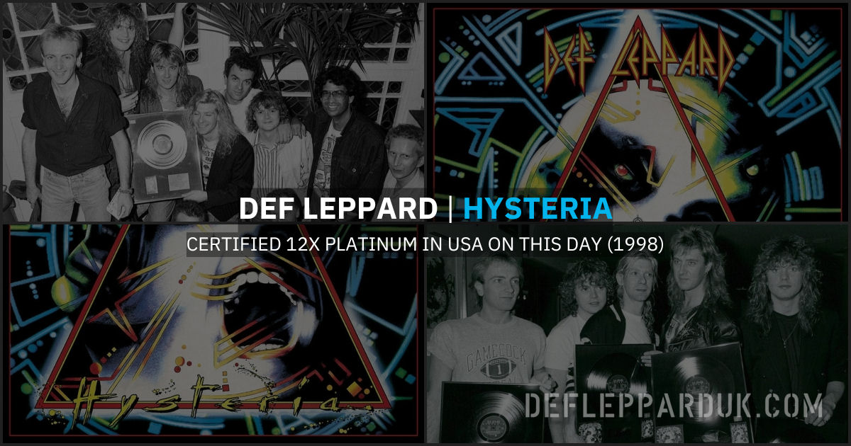 Def Leppard 1987.