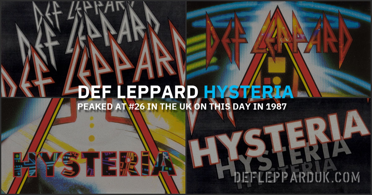 Def Leppard 1987.