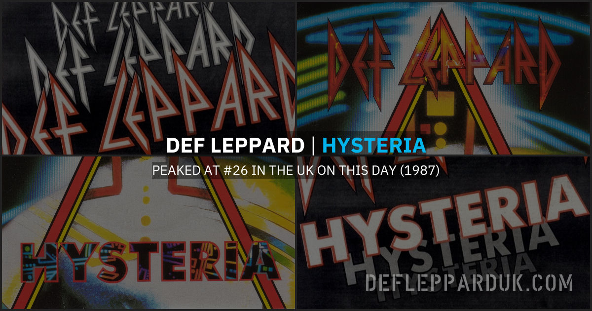 Def Leppard 1987.
