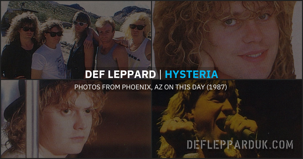 Def Leppard 1987.