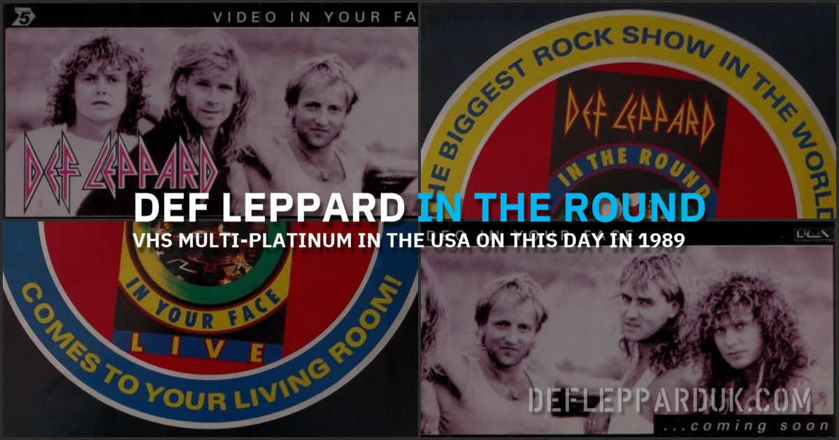 34 Years Ago DEF LEPPARD's In The Round In Your Face Goes Platinum In USA