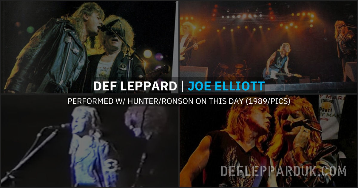 Def Leppard 1989.