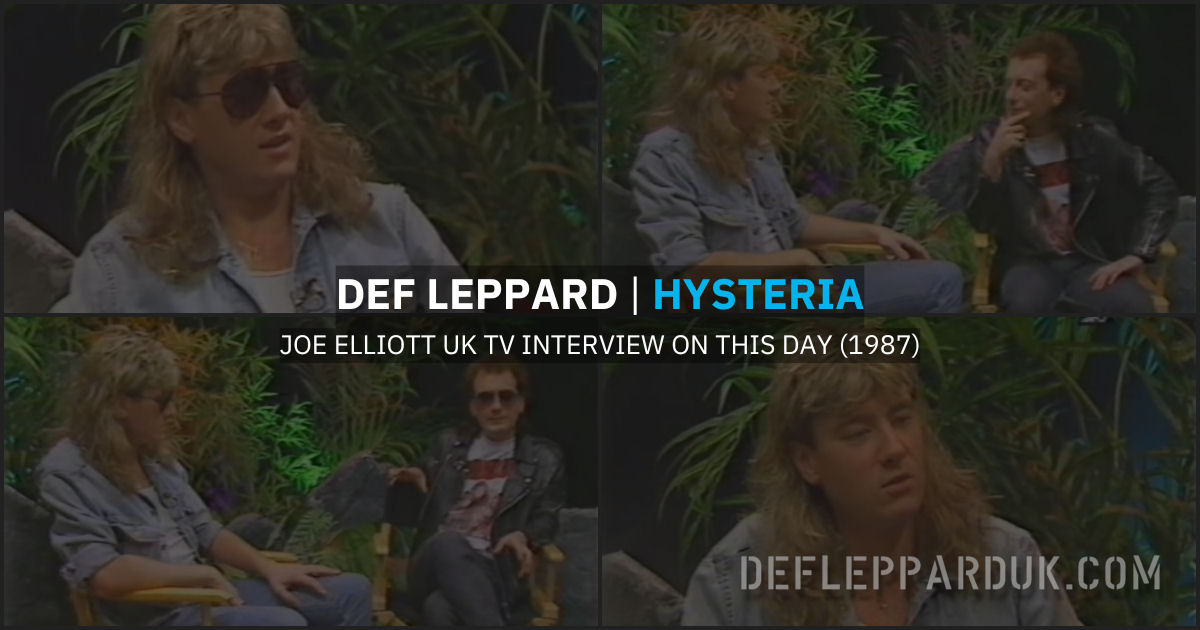 Def Leppard 1987.