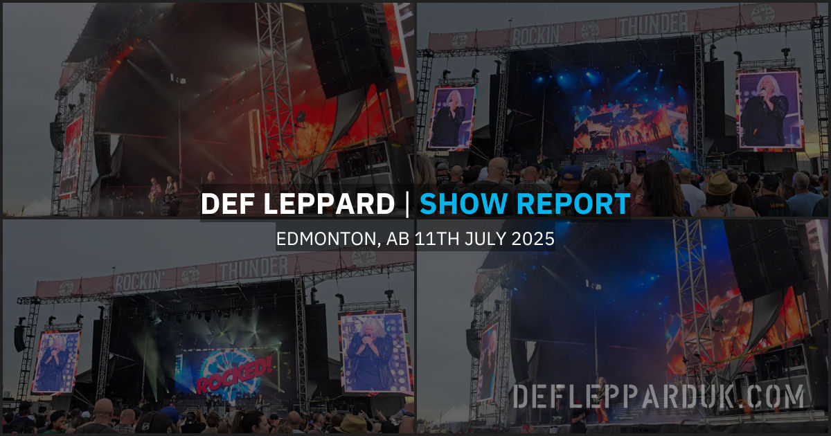 Def Leppard 2025. Def Leppard 2025.