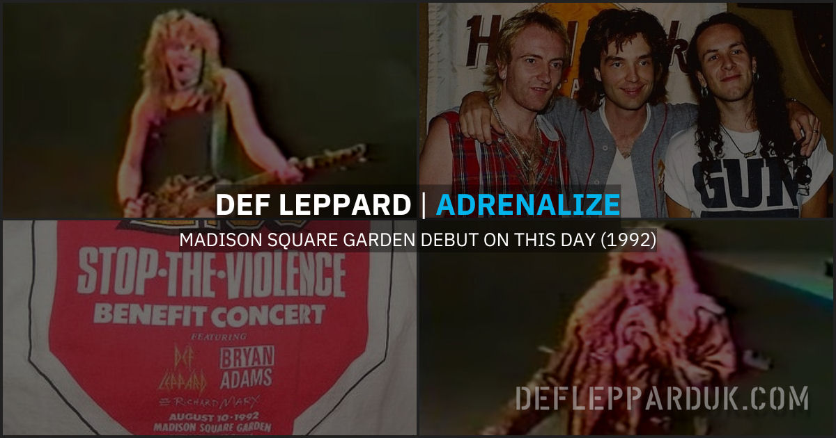 Def Leppard 1992.