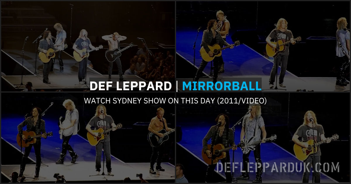 Def Leppard 2011.