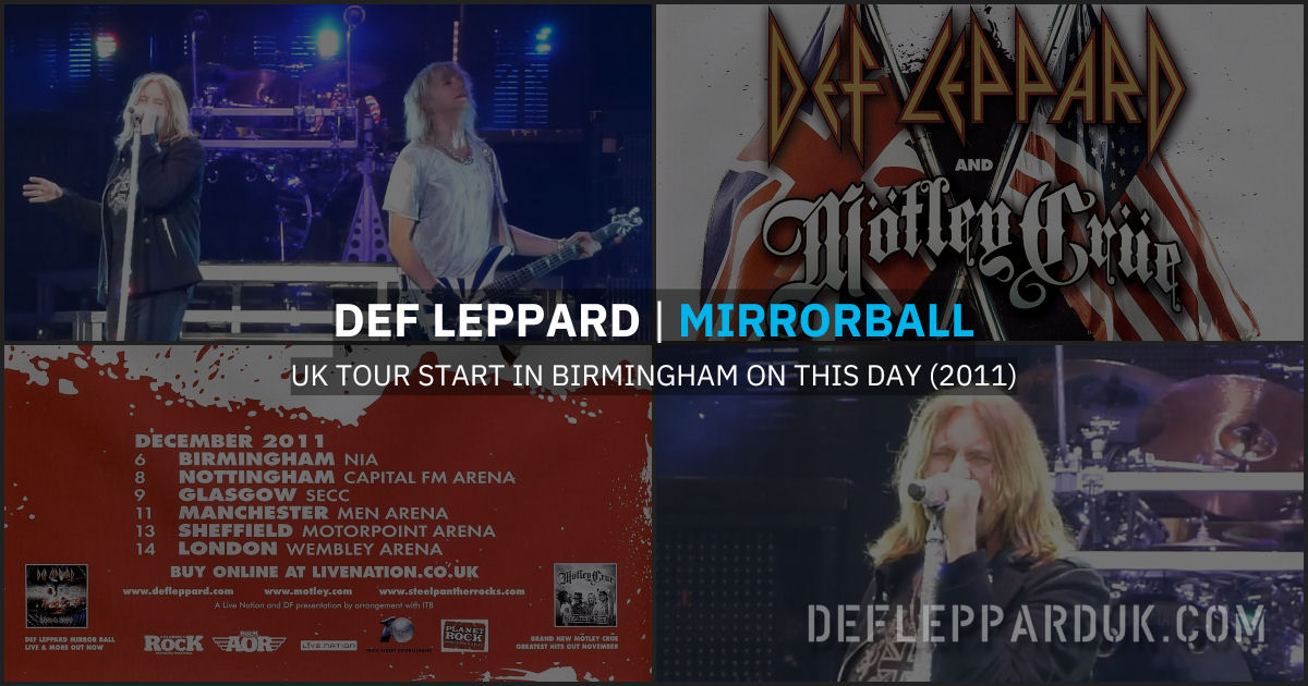 Def Leppard 2011. Def Leppard 2011.
