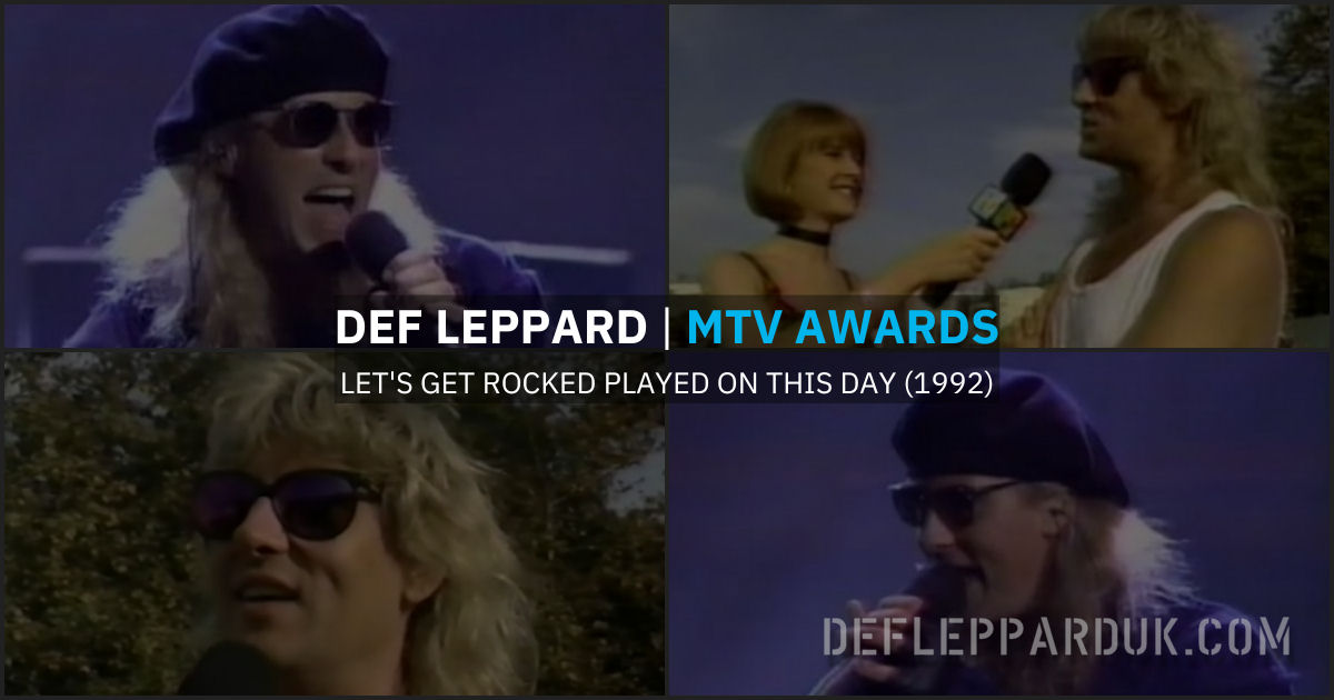 Def Leppard 1992. Def Leppard 1992.