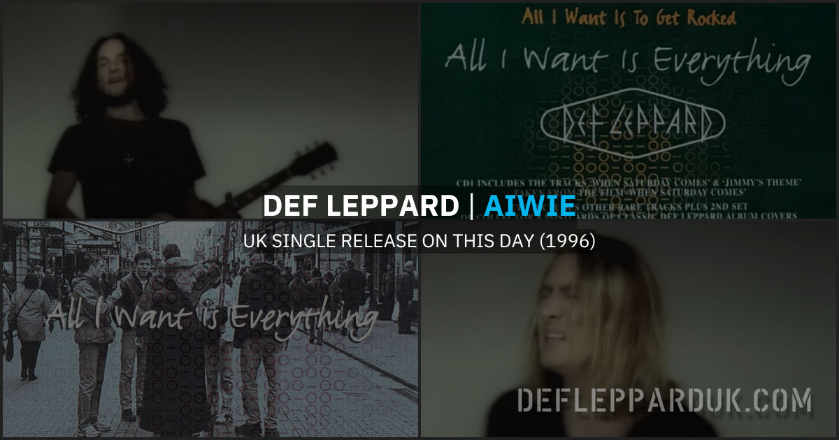 Def Leppard 1996.