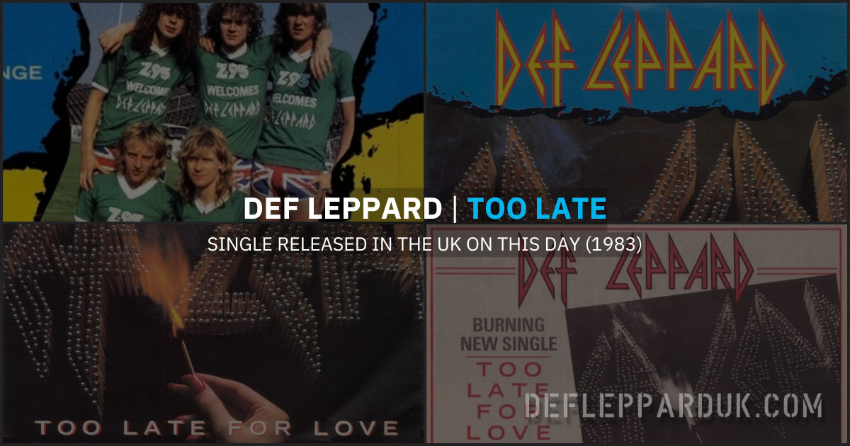 Def Leppard 1983.