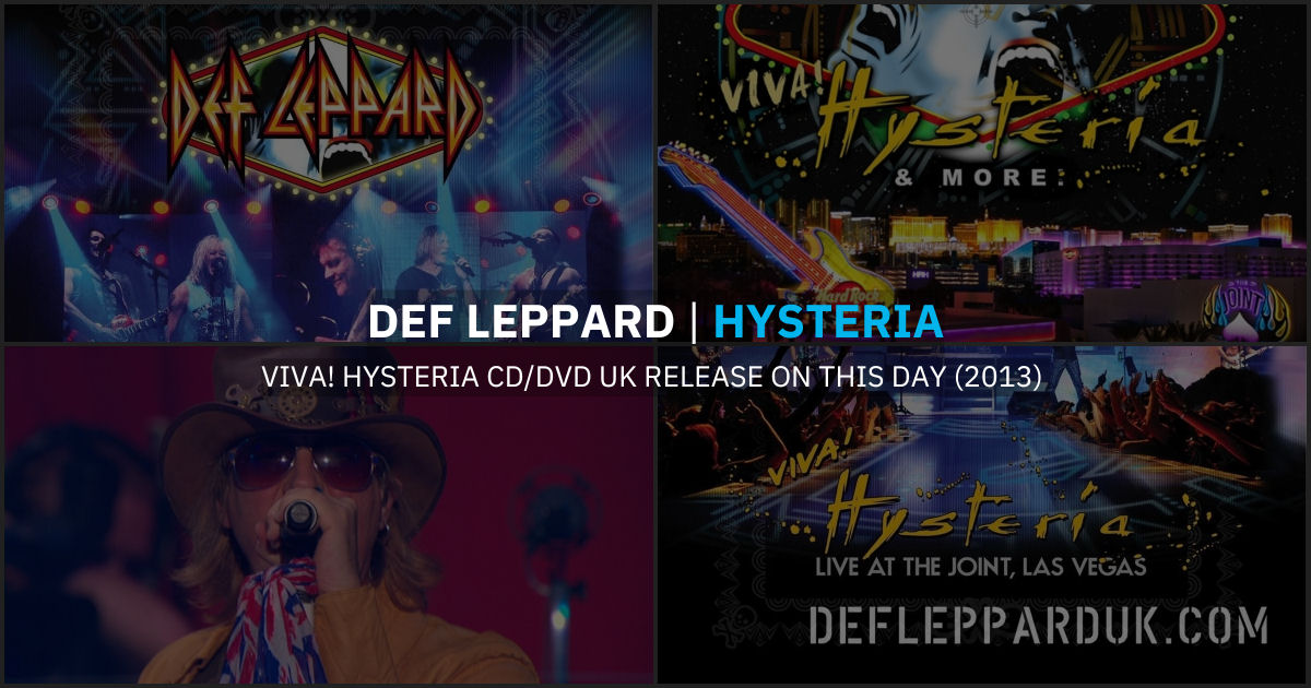 Def Leppard 2013. Def Leppard 2013.