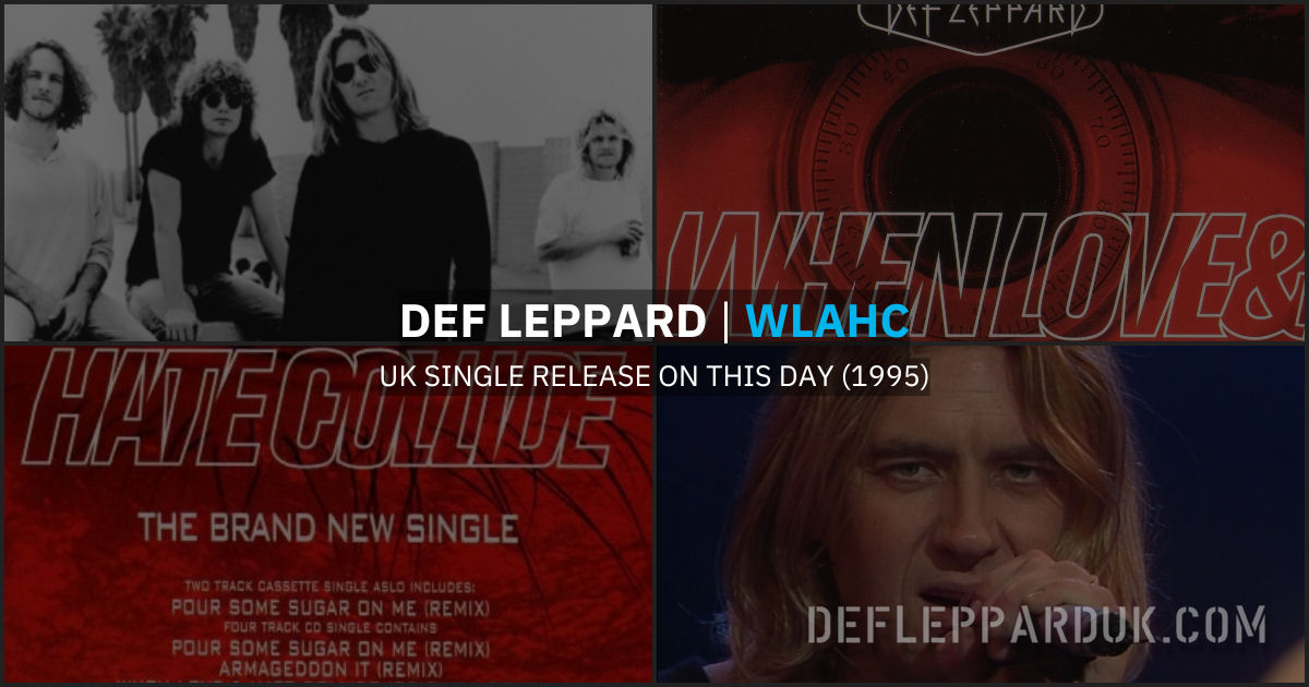 Def Leppard 1995.