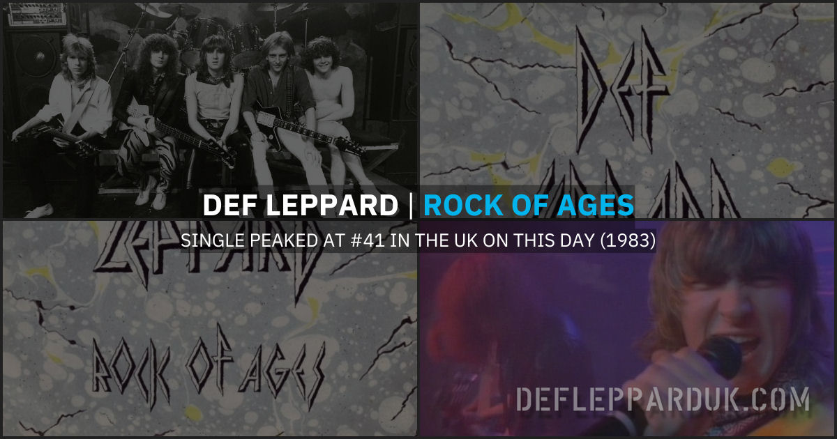 Def Leppard 1983.