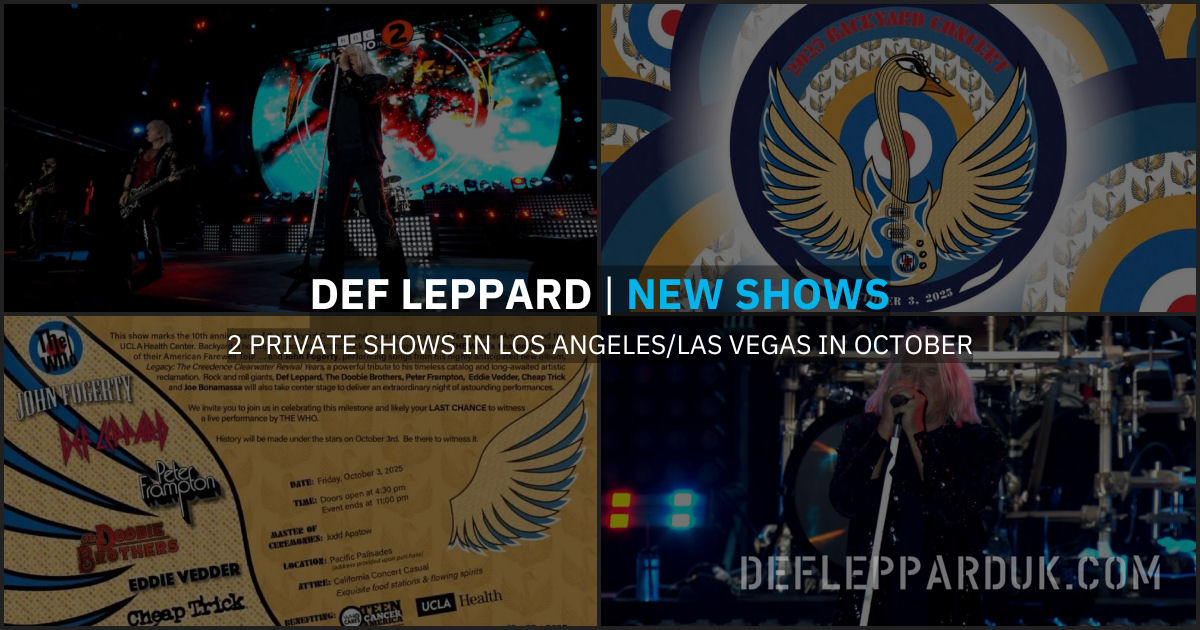 Def Leppard 2025.