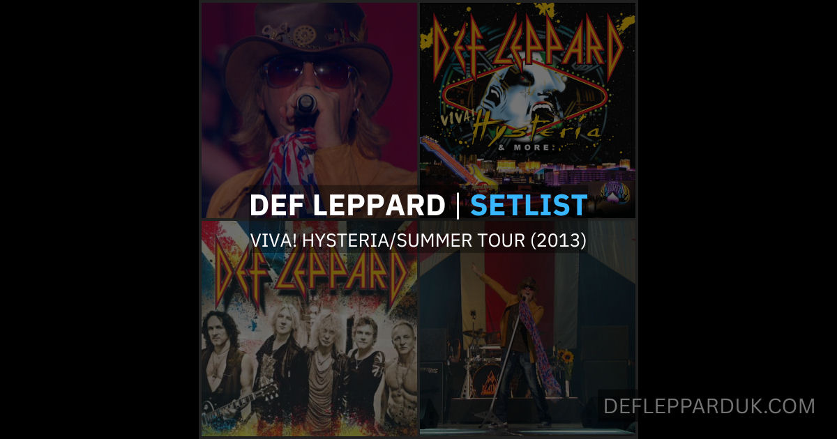 Def Leppard 2013.