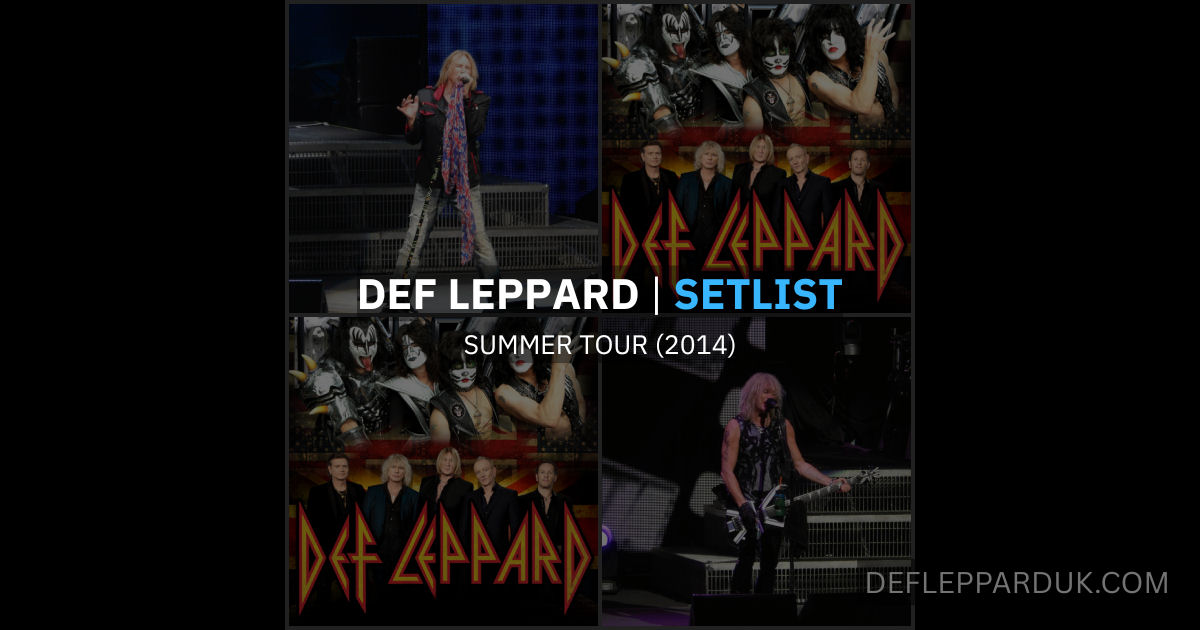 Def Leppard 2014.