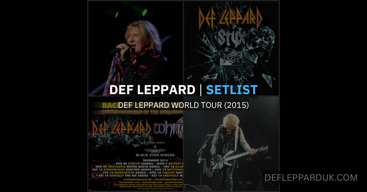 Def Leppard 2015.