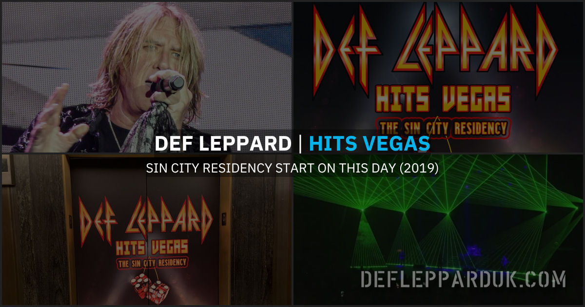 Def Leppard 2019.
