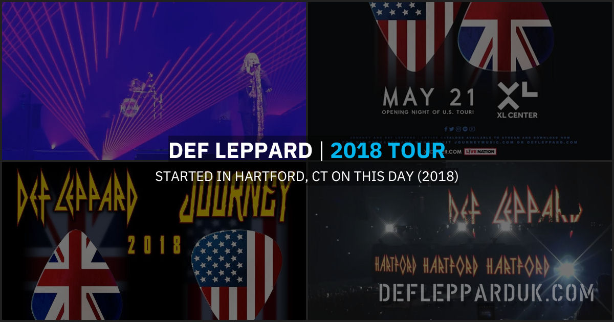 Def Leppard 2018.