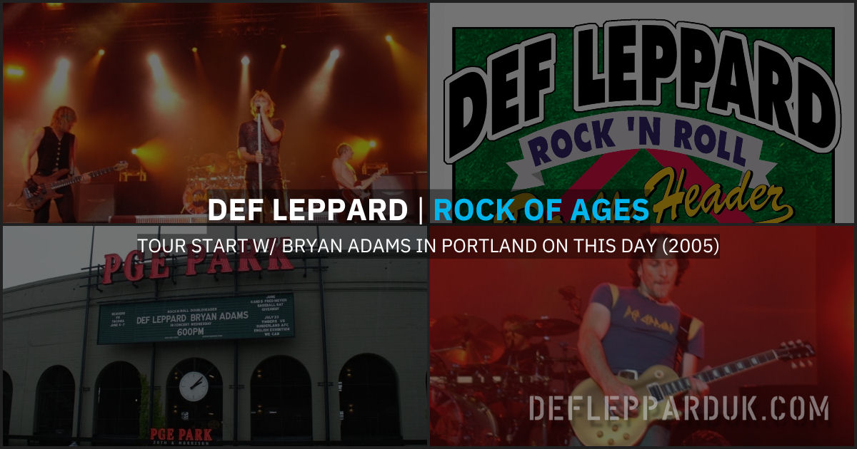 Def Leppard 2020. Def Leppard 2020.
