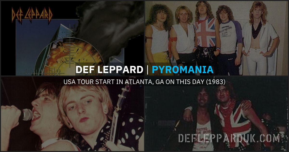 Def Leppard 1983.