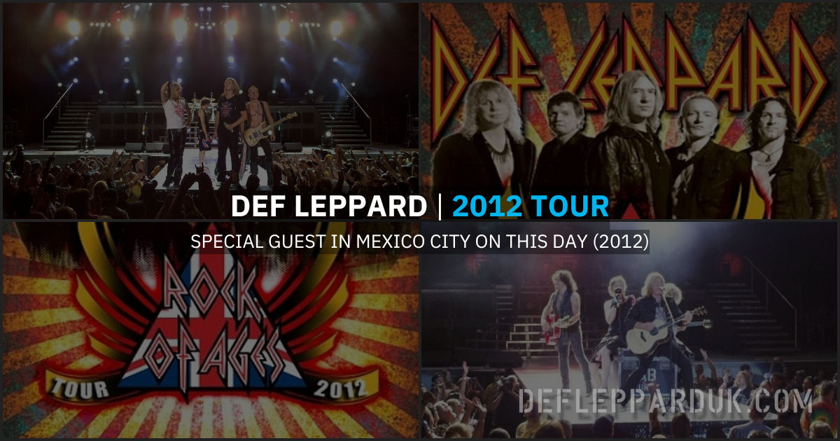 Def Leppard 2012.