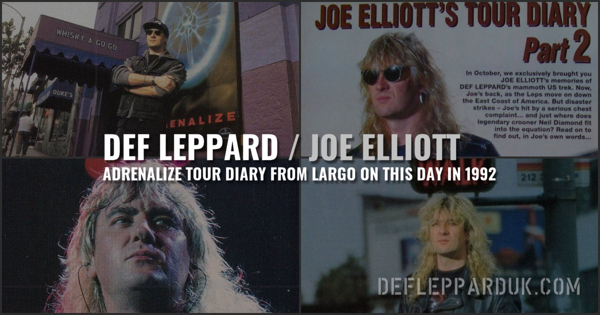 Def Leppard 1992.