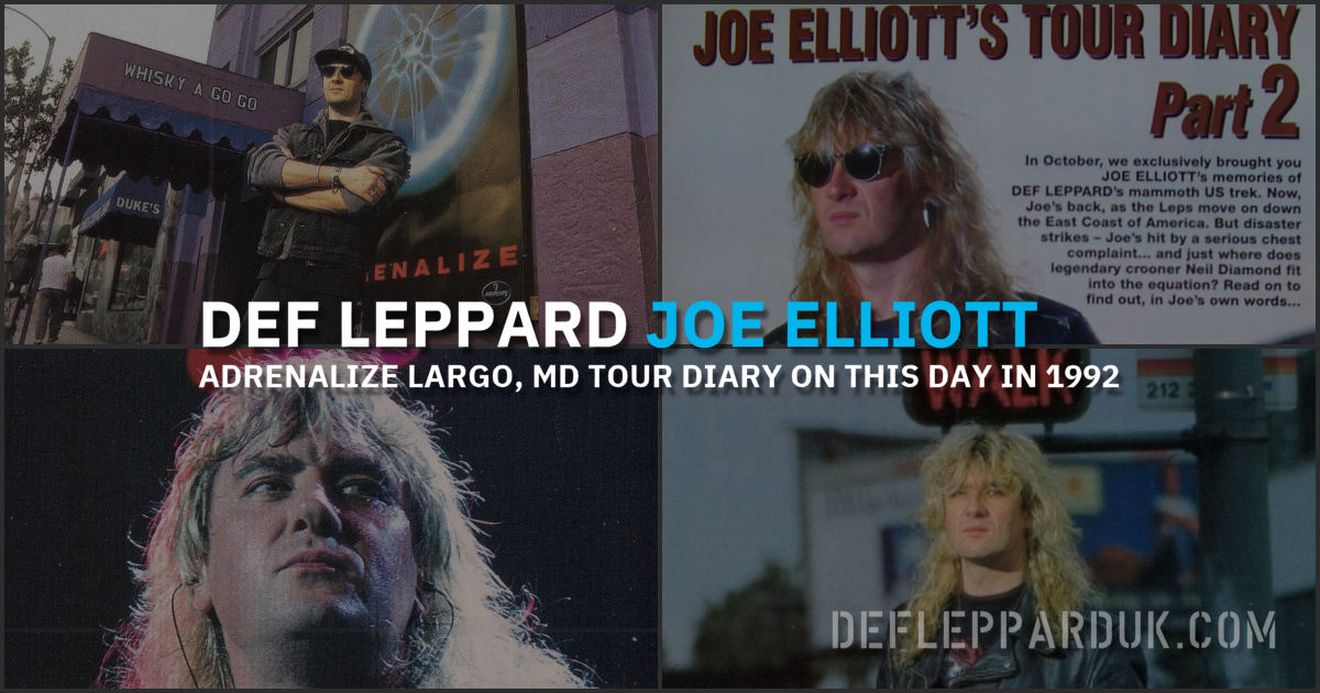 Def Leppard 1992.
