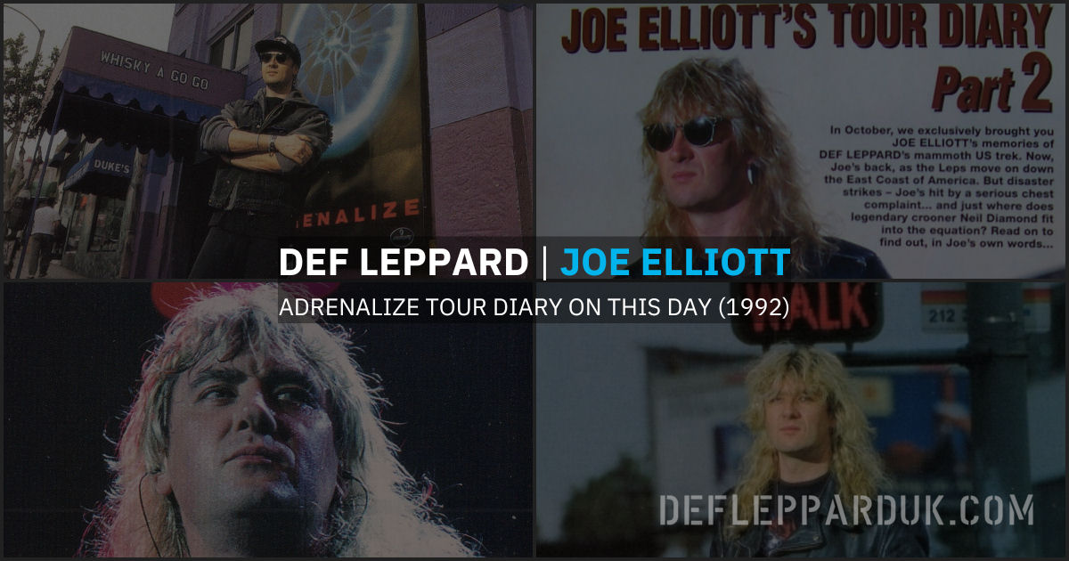 Def Leppard 1992. Def Leppard 1992.