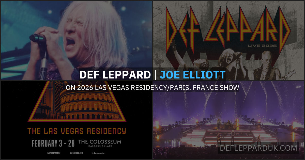 Def Leppard News.