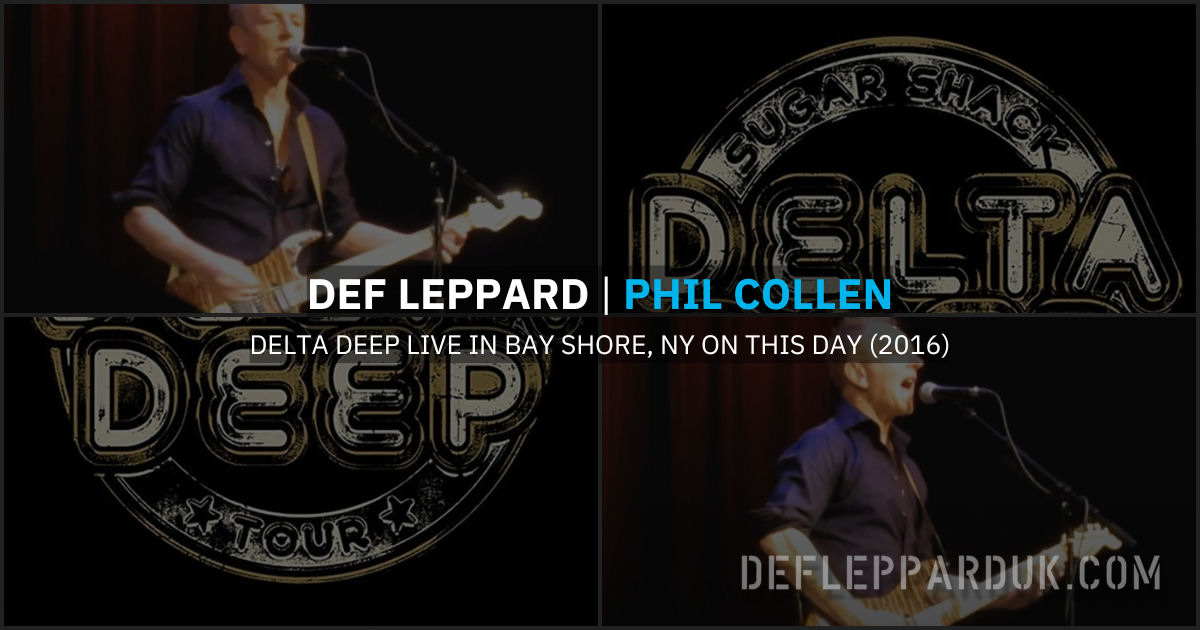 Def Leppard 2016.