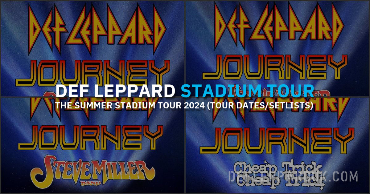 Def Leppard The Summer Stadium Tour 2024 | Main Page