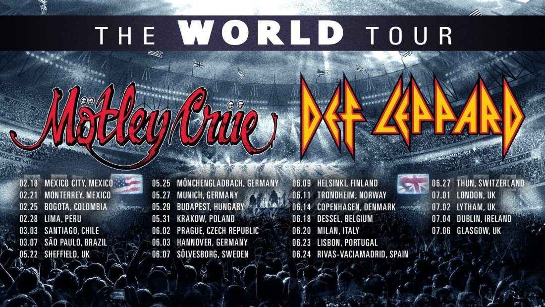 The World Tour 2023 Motley Crue 2 