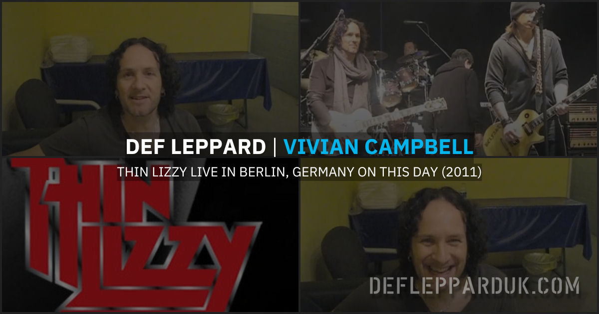 Vivian Campbell 2011.