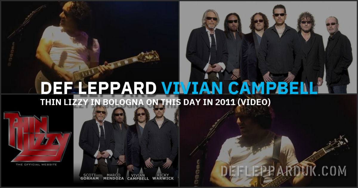 Vivian Campbell 2011.