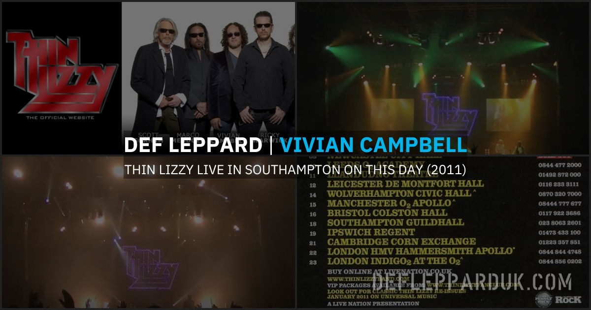 Vivian Campbell 2011.