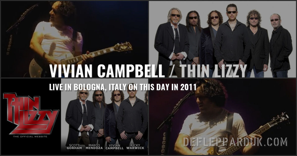 Vivian Campbell 2011.