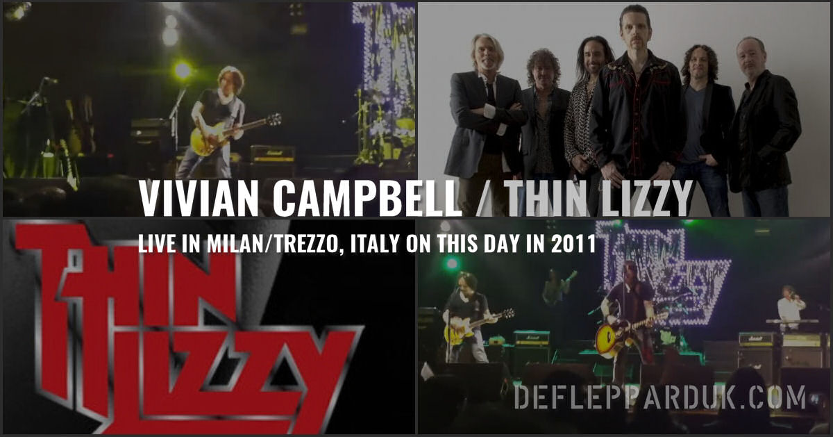 Vivian Campbell 2011.